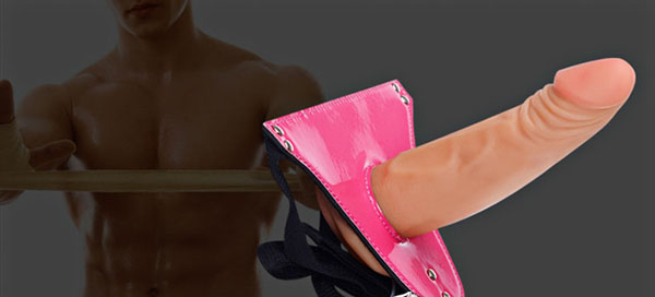 Loveaider Hollow Soft Vibrating Strap-On Delay