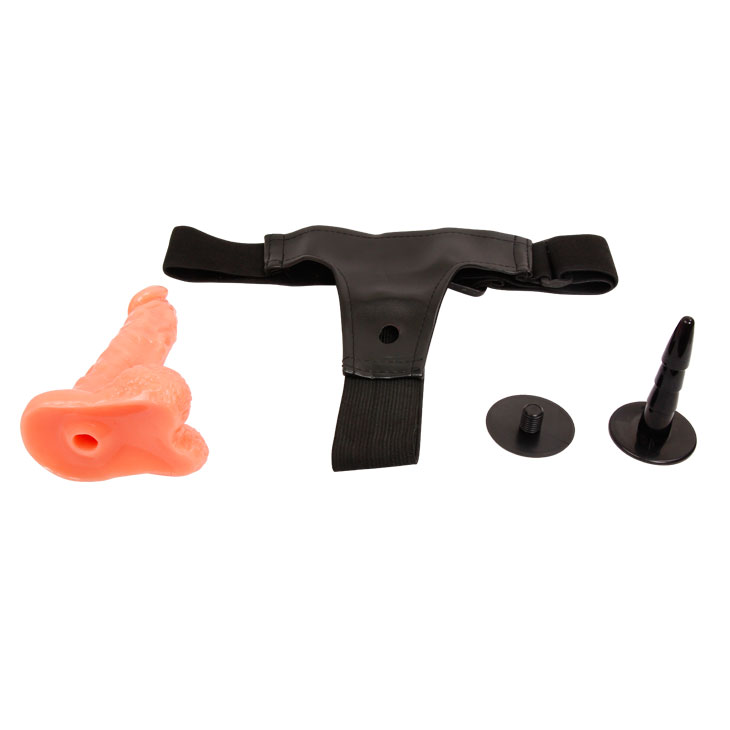 Polymer Silicone Soft Strap-On Dildo for Lesbians