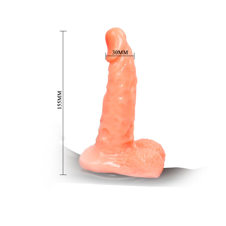 Polymer Silicone Soft Strap-On Dildo for Lesbians