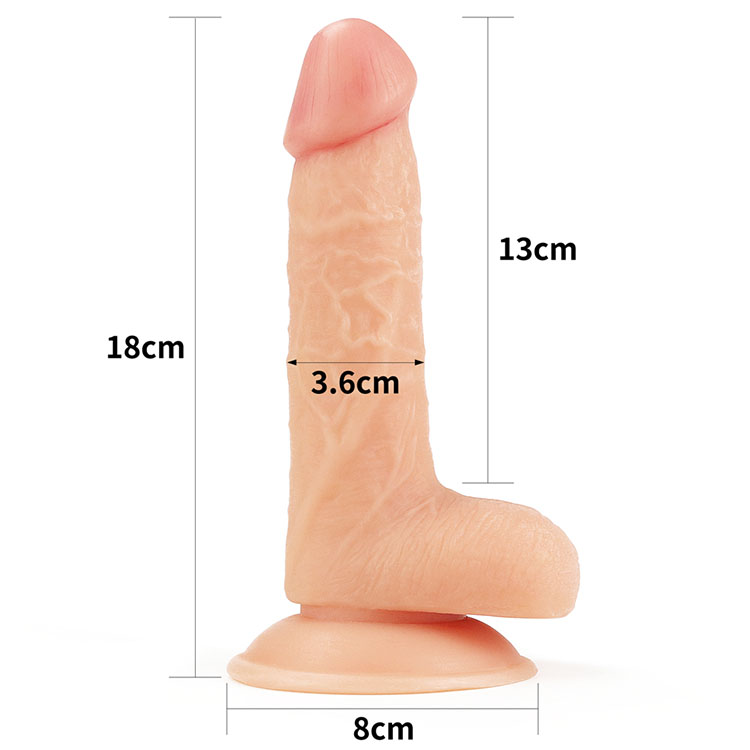 Lovetoy Strap-On Harness Silicone Dildo Adjustable Size
