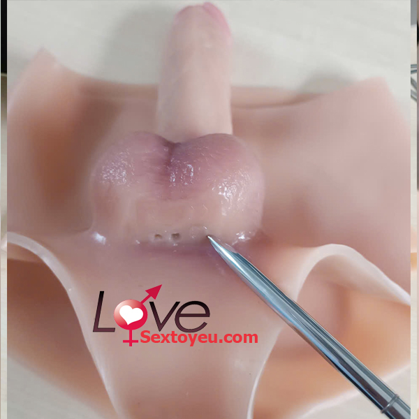 Quần dương vật silicon rung thụt sưởi ấm điều khiển xa cao cấp an toàn