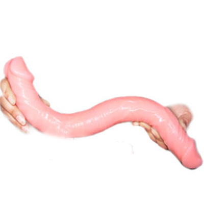 Double-Ended Silicone Dildo 11.7in Stress Relief Toy