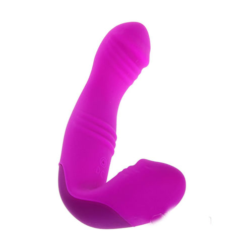 Prettylove Dual End 30 Vibration Modes Soft Silicone Dildo