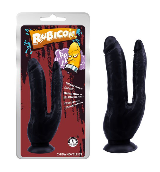 Dương vật silicon chất lượng cao hít đất 2 nhánh giá tốt