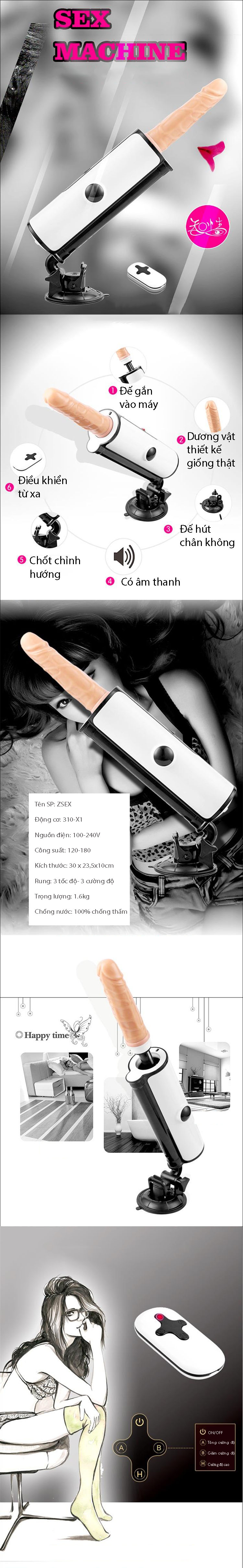 Máy thủ dâm nữ tự động điều khiển từ xa siêu tuyệt đỉnh Máy thủ dâm nữ tự động điều khiển từ xa siêu tuyệt đỉnh