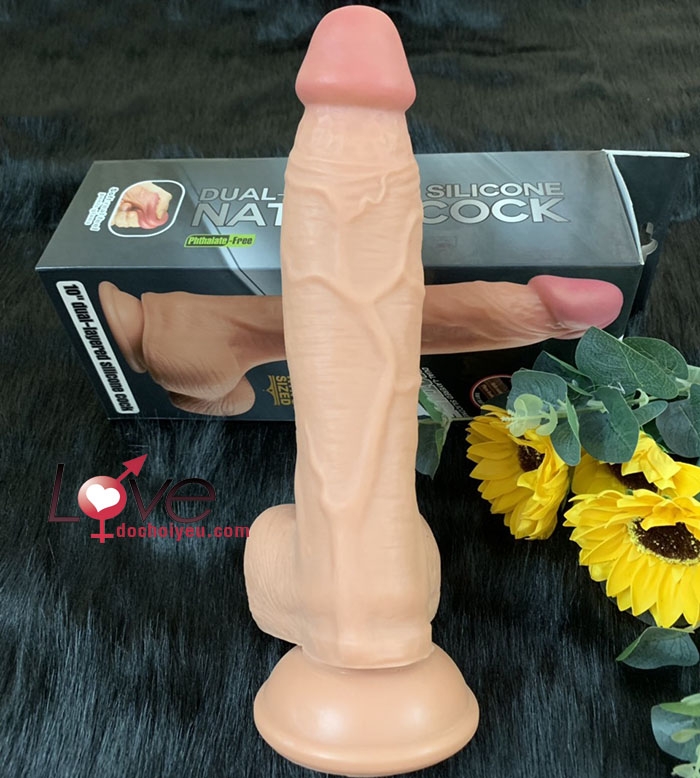 Dương vật giả Lovetoy silicon tự nhiên mềm mại cực đã
