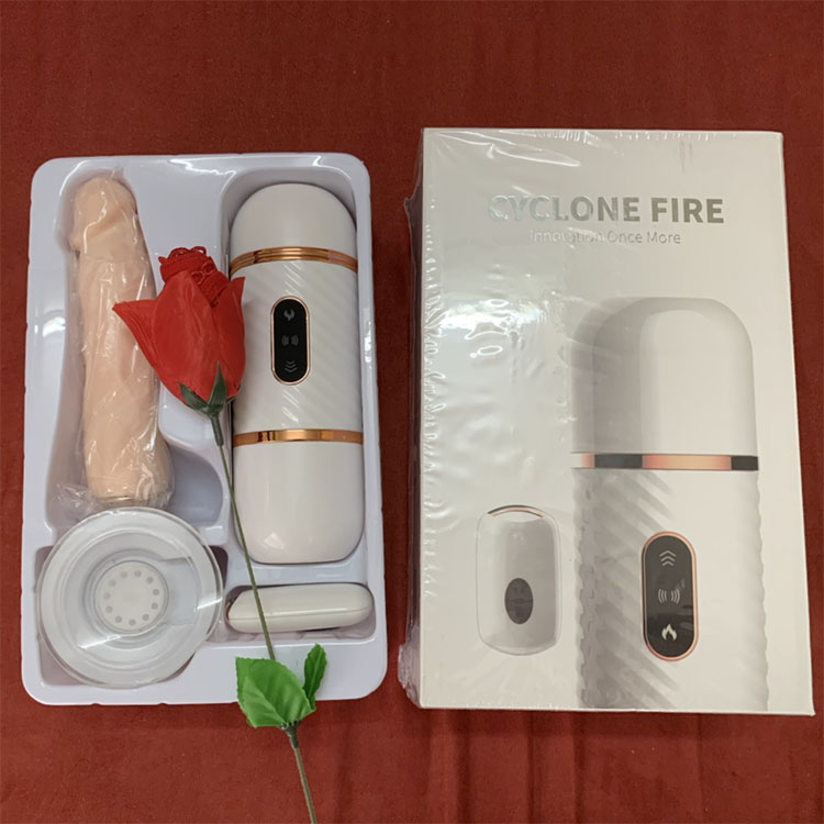Máy rung thụt tự động CYCLONE FIRE sưởi ấm tăng khoái cảm