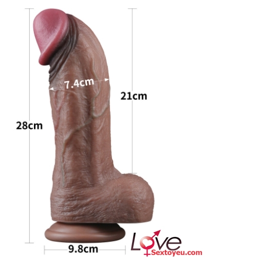 Dương vật Lovetoy 11 siêu mềm cực bền kích thước lớn