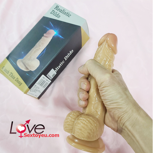 Dương vật giả uốn cong Dildo Realistic mềm mại Siêu thực