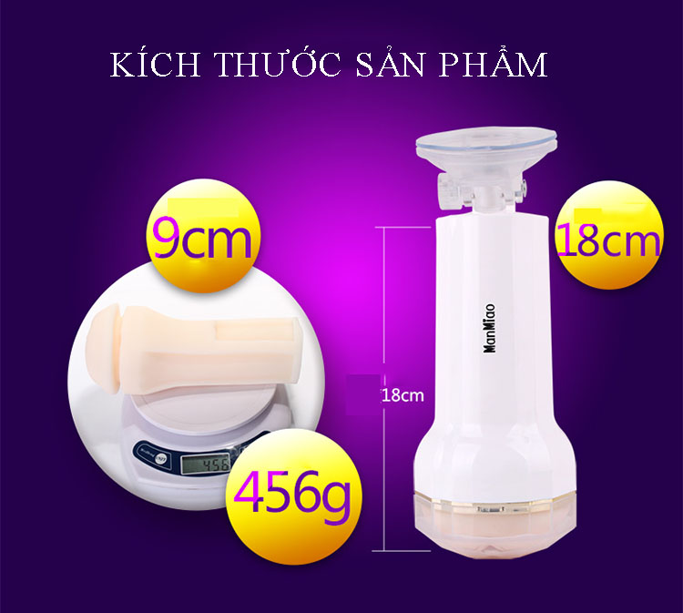 Âm đạo giả gắn tường ManMiao X3 nhập khẩu cảm giác chân thật cao cấp