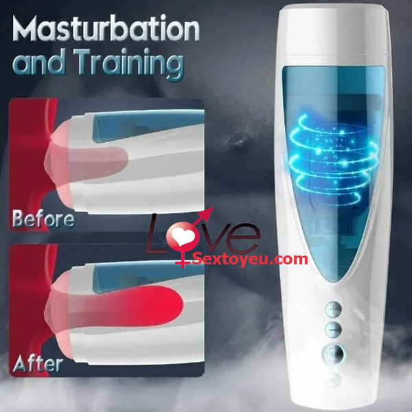Máy kích thích âm đạo xoay thụt tự động lên đỉnh nhanh