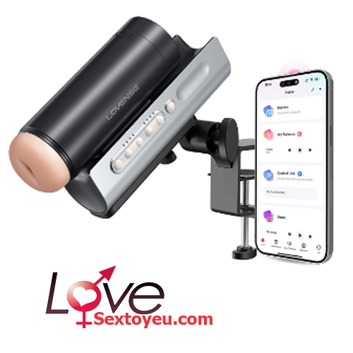 Lovense Solace Pro Automatic Male Masturbator App Connected Toy
