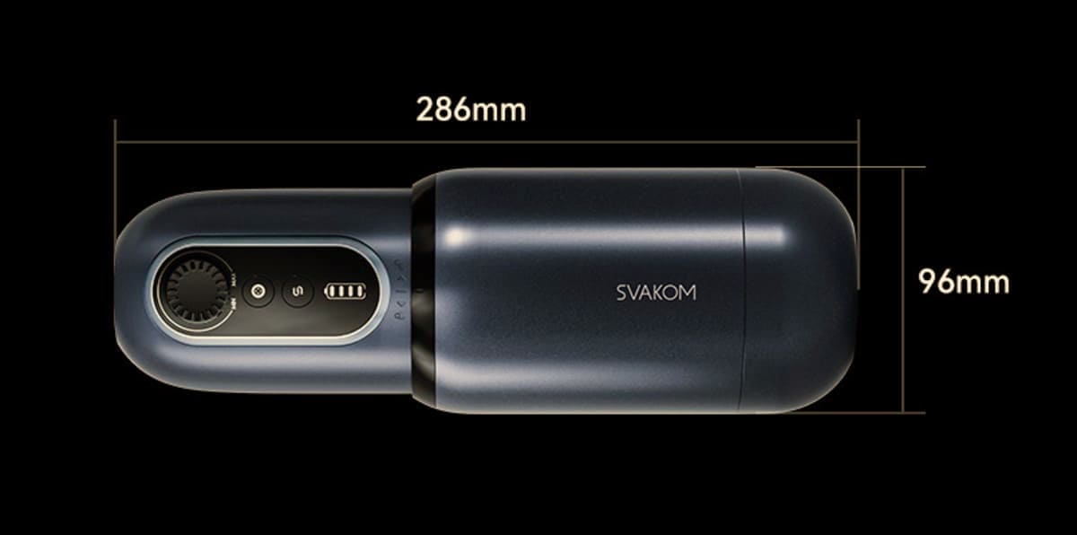 Máy Âm Đạo Xoay Thụt Svakom Godwin Gắn Tường Silicon Cao Cấp
