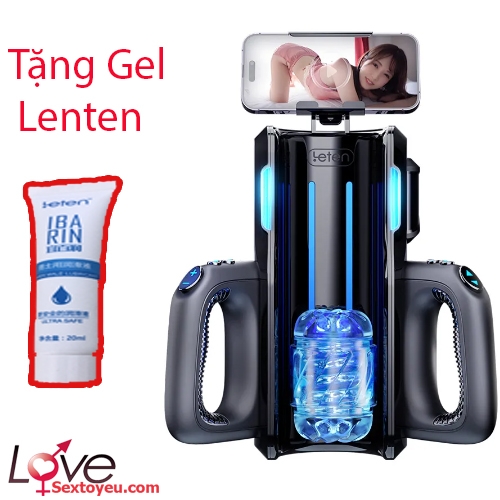 Cốc thủ dâm Leten King Pro cao cấp rung âm thanh hình ảnh sống động