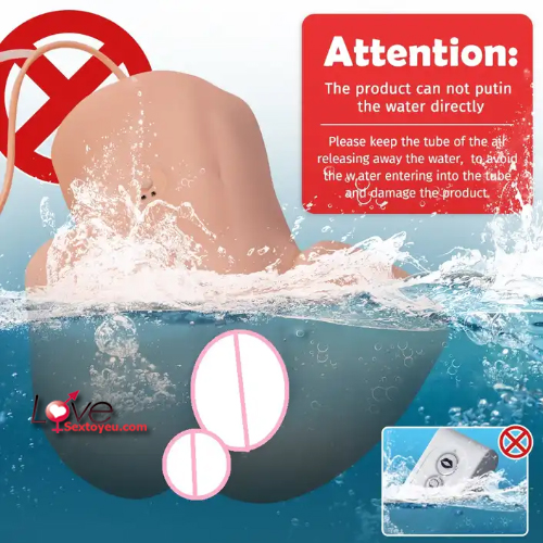 Âm đạo giả rung cao cấp siêu thật kèm điều khiển từ xa