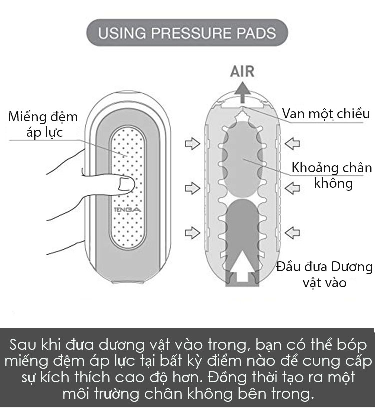 Cốc thủ dâm Tenga Flip Zero đôi cao cấp sang trọng hấp dẫn