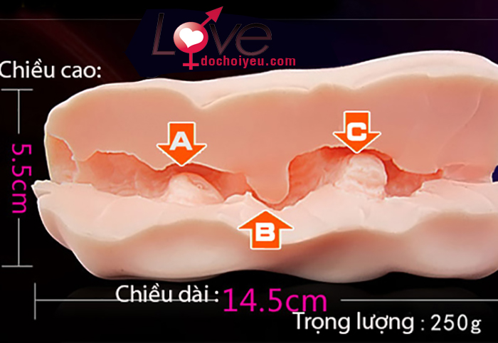 Âm đạo giả silicon siêu mềm mịn khít như thật kích thích
