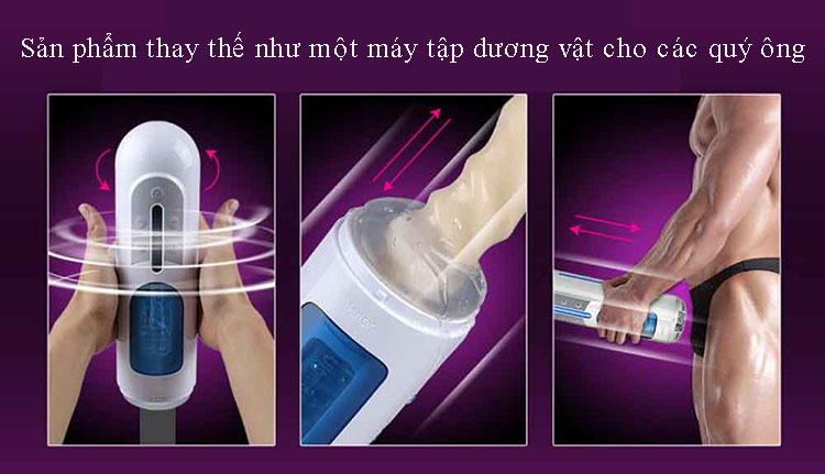 Máy bú mút Letten A380 siêu sướng mất liền hợp chói