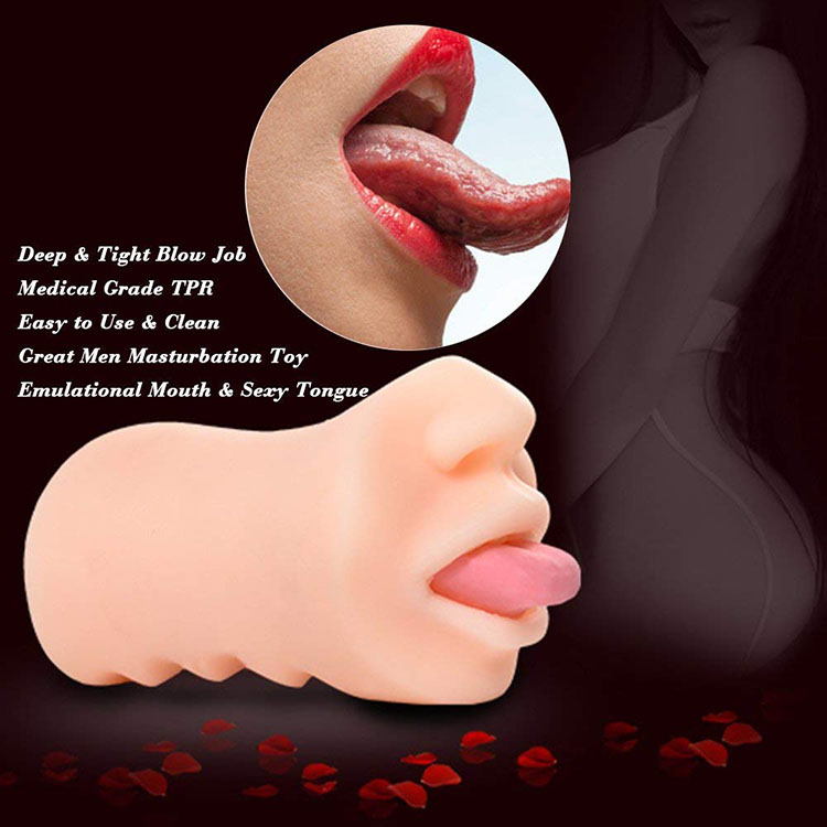 Búp bê 3D mini rung liếm thật tay - đồ chơi người lớn kích thích