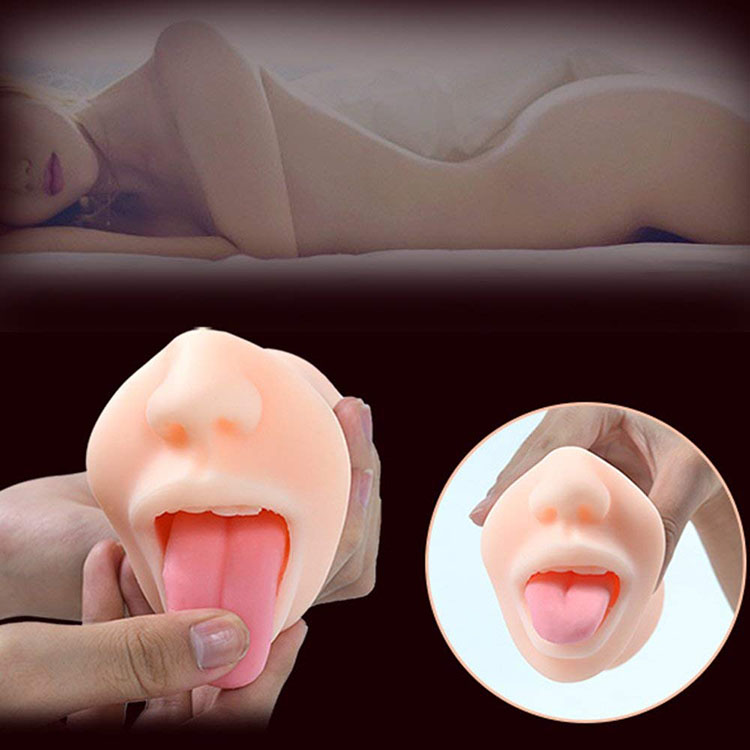 Búp bê 3D mini rung liếm thật tay - đồ chơi người lớn kích thích