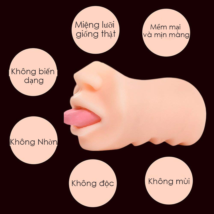 Búp bê 3D mini rung liếm thật tay - đồ chơi người lớn kích thích