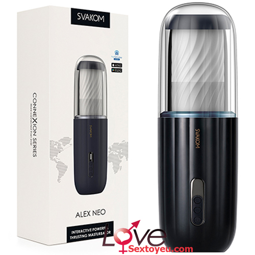 Svakom Alex Neo 2 điều khiển điện thoại âm đạo giả tự động