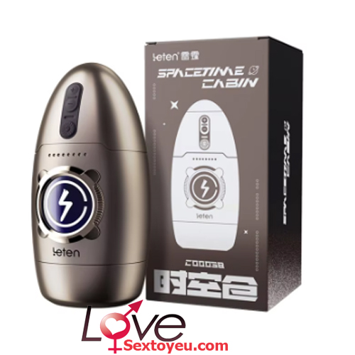 Cốc thủ dâm tự động Leten Spacetime Cabin chất liệu cao cấp sạc USB