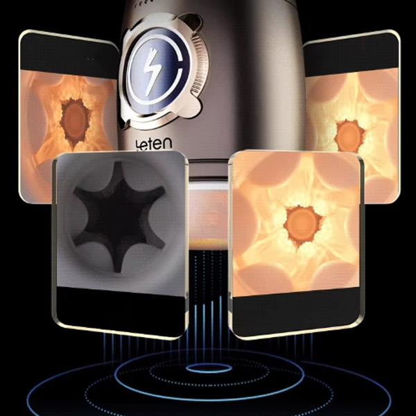 Cốc thủ dâm tự động Leten Spacetime Cabin chất liệu cao cấp sạc USB