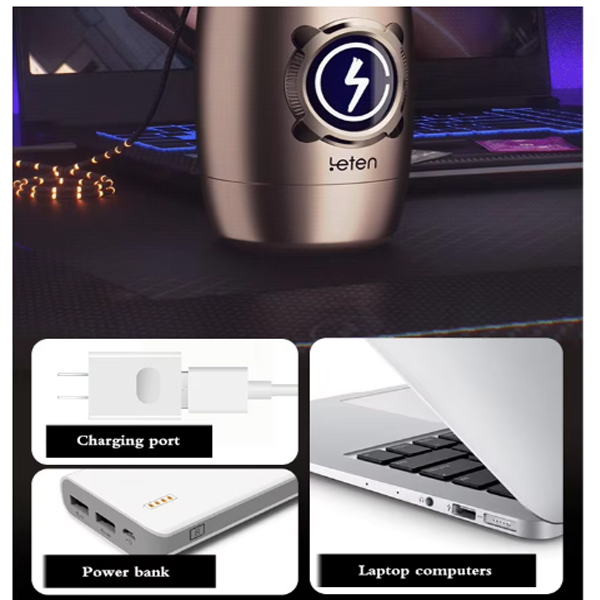 Cốc thủ dâm tự động Leten Spacetime Cabin chất liệu cao cấp sạc USB