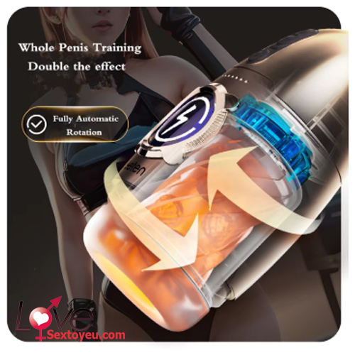 Cốc thủ dâm tự động Leten Spacetime Cabin chất liệu cao cấp sạc USB