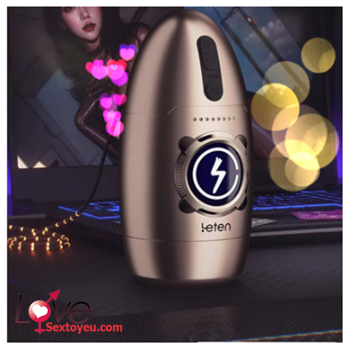 Cốc thủ dâm tự động Leten Spacetime Cabin chất liệu cao cấp sạc USB