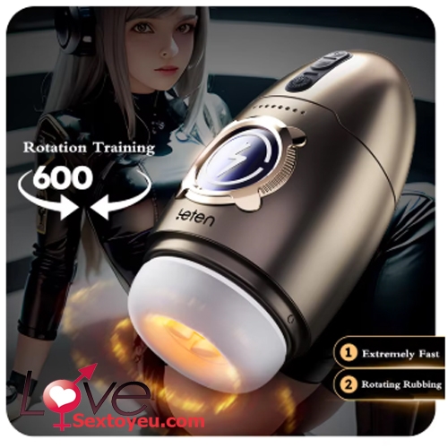 Cốc thủ dâm tự động Leten 7 chế độ 5 tốc độ xoay mạnh