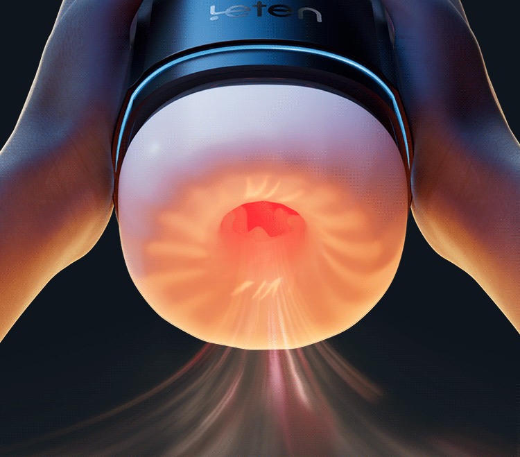 Âm đạo giả tự động Leten Thunder Pro sục bú sưởi ấm Nhật Bản