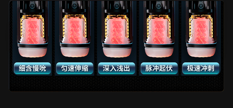 Âm đạo giả tự động Leten Thunder Pro sục bú sưởi ấm Nhật Bản