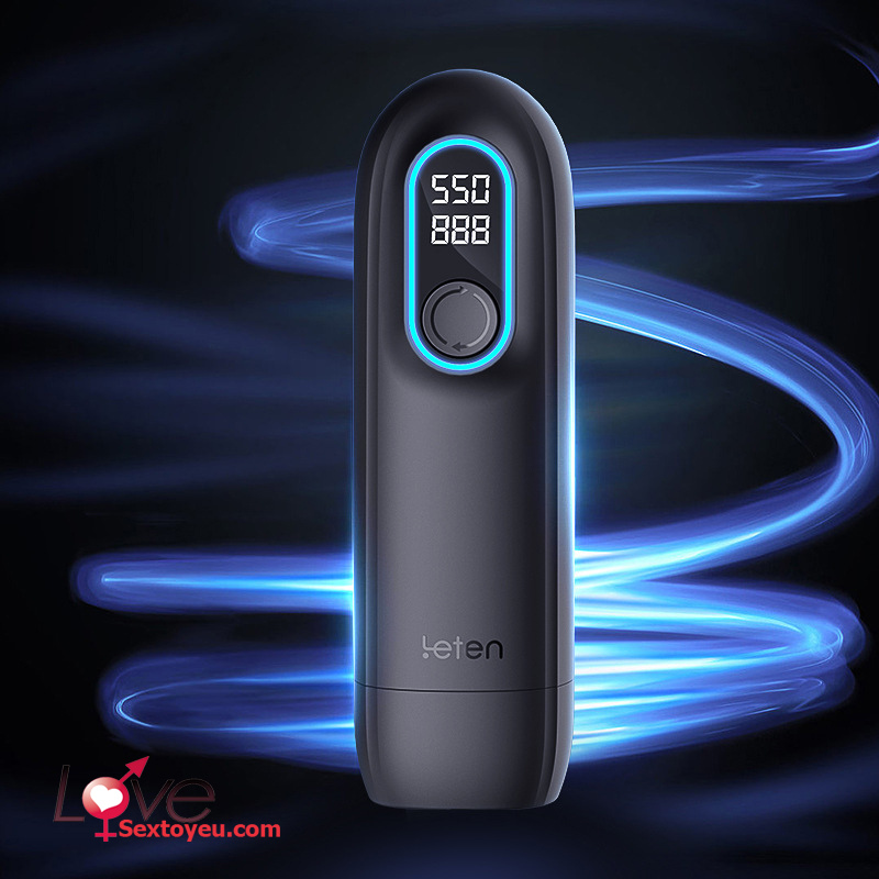 Âm đạo giả tự động Leten Thunder Pro sục bú sưởi ấm Nhật Bản