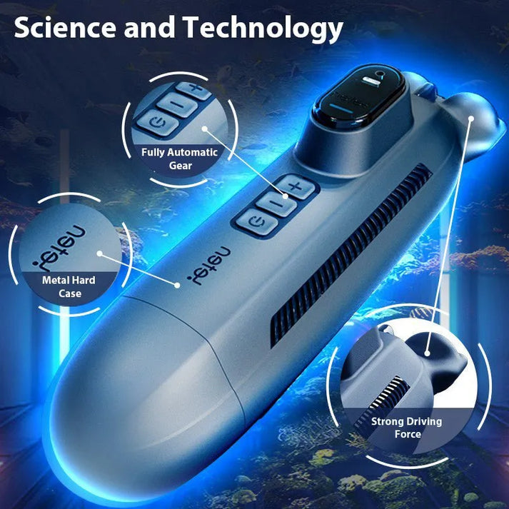 Âm đạo tự động Leten Submersible máy bay siêu thực, rung êm ái