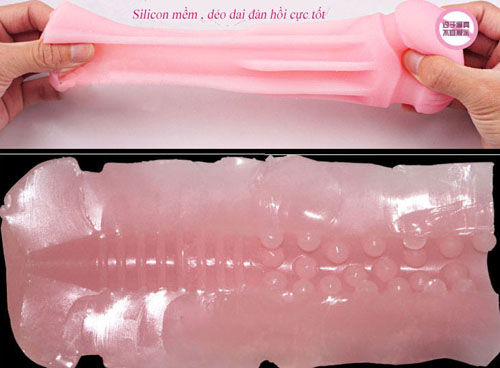 Cốc tình Emma rung khít bót silicon cao cấp đàn ông châu Á