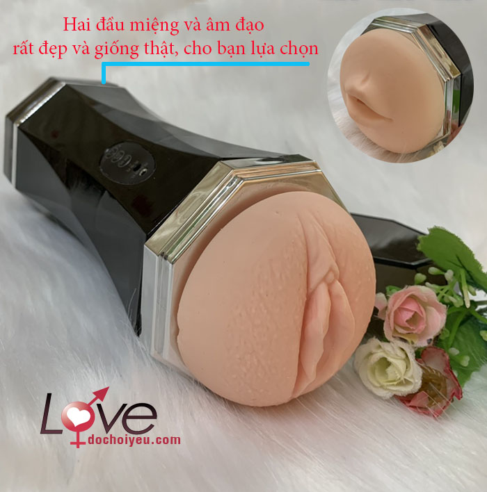 Âm đạo giả 2 đầu rung mạnh kích thích cực đã, siêu thực