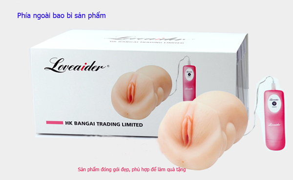 Âm Đạo Silicon Rung Cao Cấp Loveaider Kích Thích Mê Đắm