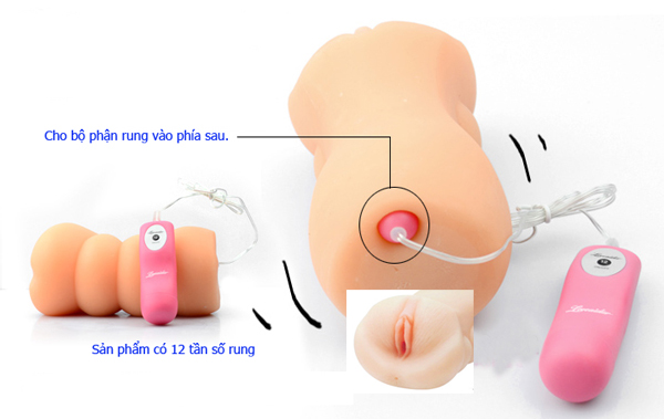 Âm Đạo Silicon Rung Cao Cấp Loveaider Kích Thích Mê Đắm