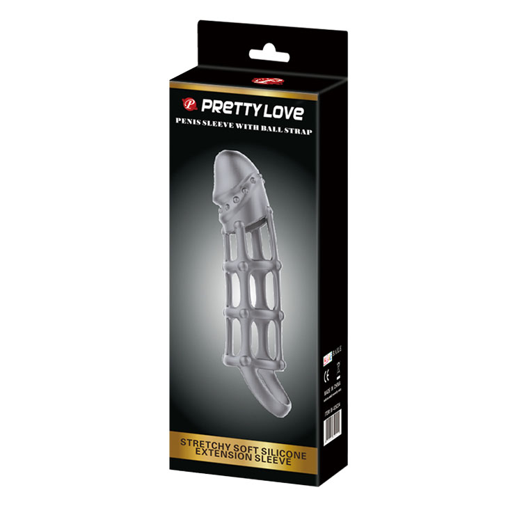 Đôn lưới silicone mềm mại Tăng khoái cảm Kéo dài thời gian quan hệ