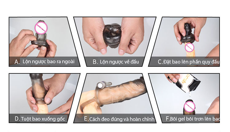 Bao đôn quai đeo rung siêu gân kích thích mạnh mẽ cho nàng