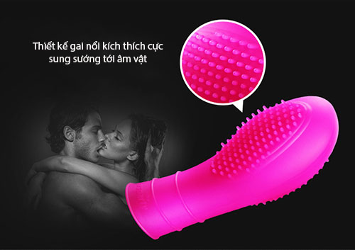 Bao đôn xỏ ngón tay silicone mềm mại kích thích điểm G