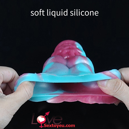 Bao Cao Su Đôn Khủng Gân Guốc Silicon Mềm Mại Chống Xuất Tinh