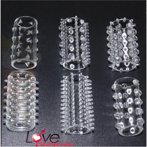 Bộ 6 Khúc Đôn Gai Tăng Kích Thước Dương Vật Kích Thích Nữ