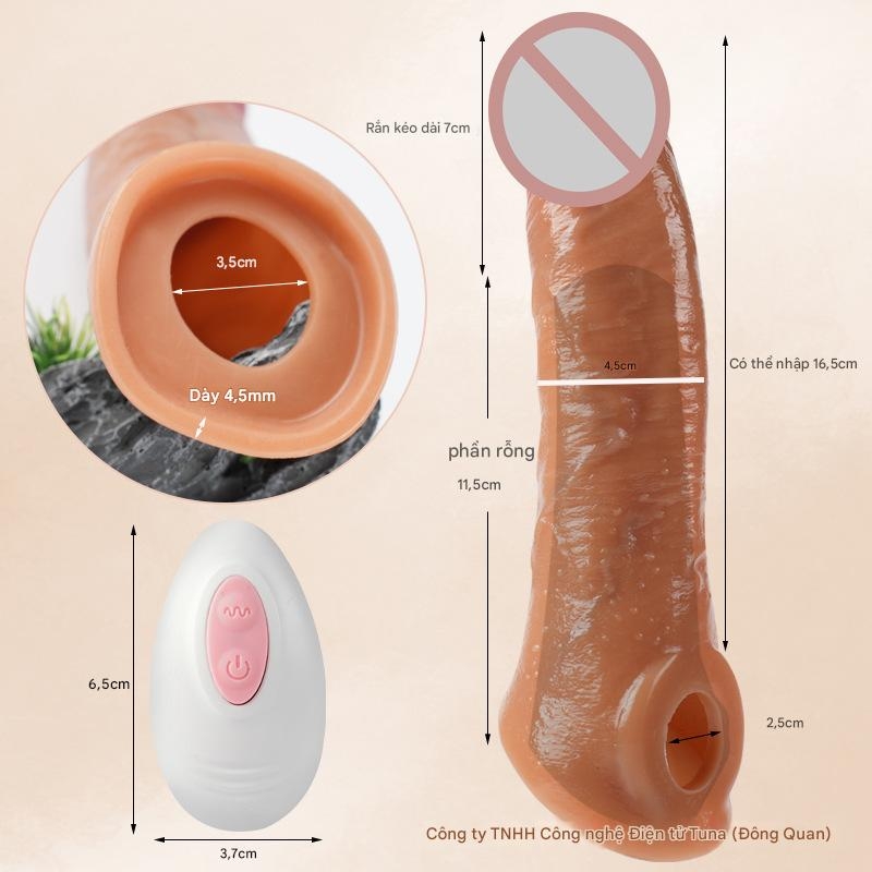 Bao Đôn Silicon Rung Sạc Pin Điều Khiển Xa Kéo Dài Quan Hệ