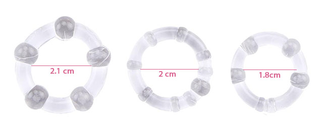 Bộ 3 vòng bi đeo dương vật tăng khoái cảm an toàn giá tốt