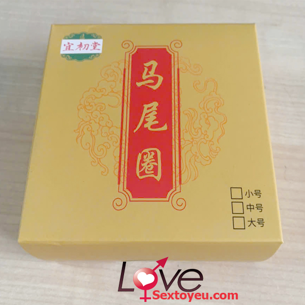 Vòng lông ngựa đôn bi tăng khoái cảm đeo đầu dương vật