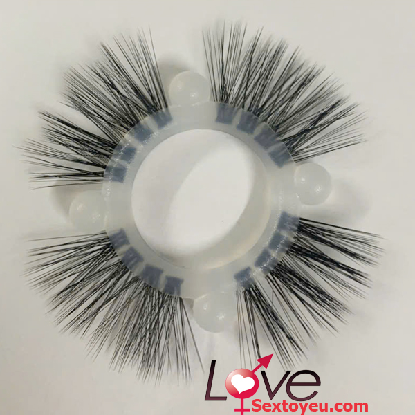 Vòng lông ngựa silicon gắn bi đeo đầu dương vật tăng khoái cảm