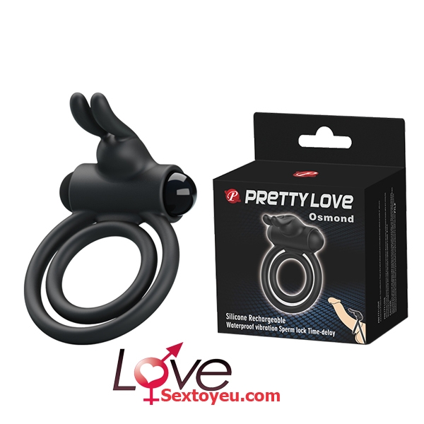 Vòng rung 2 quai Prettylove Osmond silicon PE free size dễ dùng